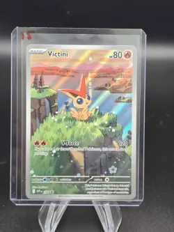 Pokemon TCG: SV Promo Victini Illustration Rare SVP208 - Image 3