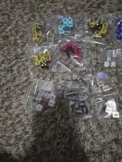 NEW-Pokemon Dice - Lot of 18 RANDOM Packs of Dice - Image 2