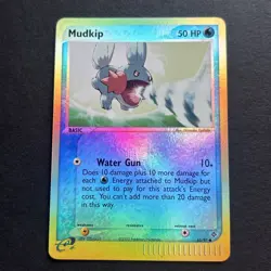 Pokemon TCG EX Dragon Mudkip #65/97 Reverse Holo Vintage WOTC E-Reader MINT - Image 1