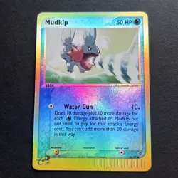 Pokemon TCG EX Dragon Mudkip #65/97 Reverse Holo Vintage WOTC E-Reader MINT - Image 2