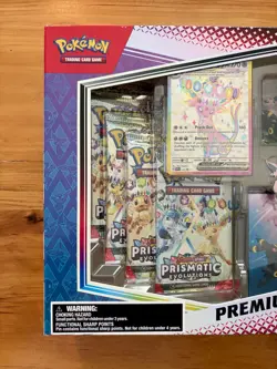 Pokemon TCG Prismatic Evolutions Premium Figure Collection Box New Sealed - Image 2