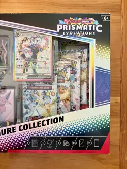 Pokemon TCG Prismatic Evolutions Premium Figure Collection Box New Sealed - Image 3