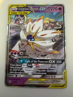 Solgaleo Lunala GX 75/236 - Cosmic Eclipse Tag Team - POkemon TCG - Image 1