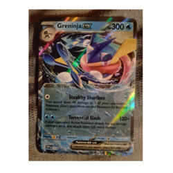 Pokemon Greninja ex 054 SV Promo Holo 300 HP English Water Stage 2 EX - Image 1