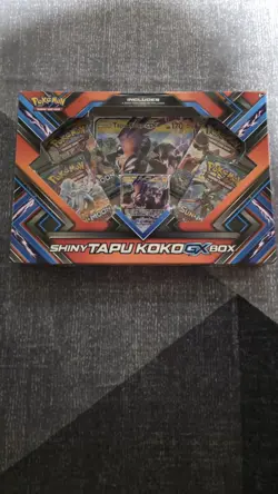 Pokemon TCG: Shiny Tapu Koko GX Box - SM - Guardians Rising (SM02) - Image 1