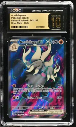 Annihilape ex 242/193 CGC 10 Pristine Paldea Evolved UR Pokemon Ultra Rare 242 - Image 1