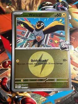 Iono's Wattrel (Energy) 071/217 Ascended Heroes Pokemon Reverse Holo NM - Image 1