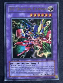 Yugioh! XY-Dragon Cannon MFC-051 Magician's Force 1st Edition LP-MP - Image 2