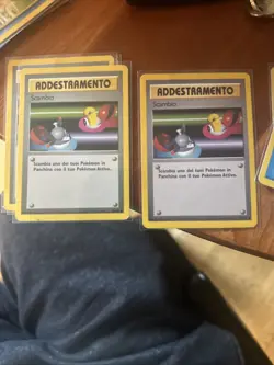 12 Italian Language Pokemon Trainer and Energy Pokemon Card Base Set WOTC - Image 2
