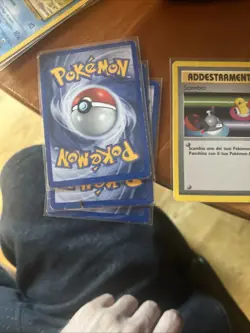 12 Italian Language Pokemon Trainer and Energy Pokemon Card Base Set WOTC - Image 4