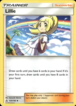 Lillie 125/156 | Sun & Moon - Ultra Prism | Pokemon TCG | English | Uncommon - Image 2