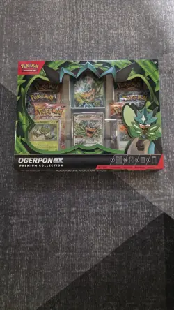 Ogerpon EX Premium Collection Box - Factory Sealed Pokemon TCG (6 Packs) 🔥🔥 - Image 1