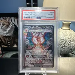 Pokemon Charizard ex Obsidian Flames Special Illustration Rare #223 PSA 8 - Image 1