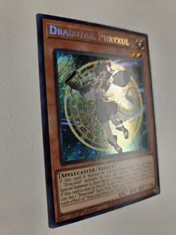 Dracotail Phryxul DOOD-EN023 Secret Rare Yugioh 1st Edition Doom of Dimensions - Image 2