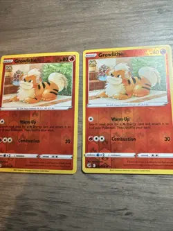 Pokemon TCG Lot of 22 - Growlithe and Arcanine Cards - Holos Included - Image 5