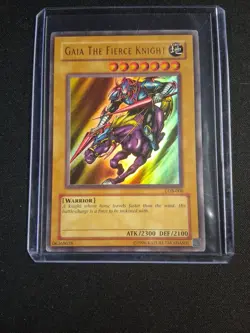 Gaia The Fierce Knight LOB-006 The Legend of Blue Eyes White Dragon... - Image 2