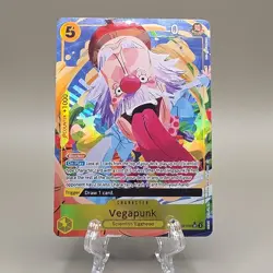 One Piece CCG Vegapunk EB02-056 Anime 25th Foil Alt Art Super Rare - Image 1