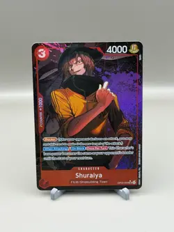 Shuraiya (Alternate Art) OP06-009 Super Rare Wings of the Captain One Piece NM - Image 1