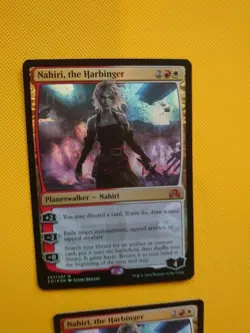 Nahiri, the Harbinger x2 SOI Mythic Magic the Gathering Card. One is foil. - Image 4
