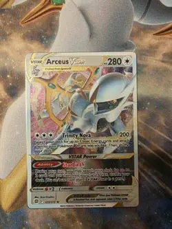 Arceus VSTAR - (Metal Card) 123/172 Miscellaneous Cards & Products Holo - Image 1
