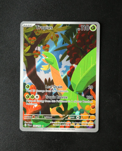 Pokemon Card TCG - Tropius 195/193 - Paldea Evolved - Illustration Rare - NM ⭐ - Image 1