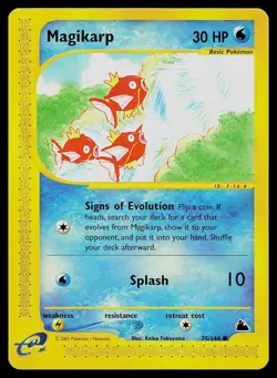 Pokemon Card - Magikarp Skyridge 75/144 Common - Image 1