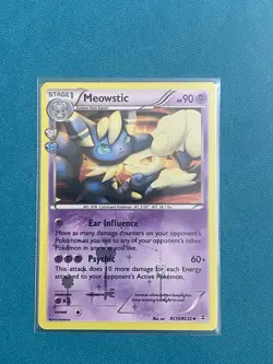 Pokemon TCG Meowstic RC15/RC32 Generations Uncommon Trading Card TCG NM - Image 1