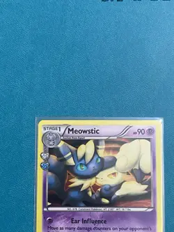 Pokemon TCG Meowstic RC15/RC32 Generations Uncommon Trading Card TCG NM - Image 2