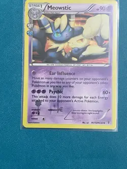 Pokemon TCG Meowstic RC15/RC32 Generations Uncommon Trading Card TCG NM - Image 4
