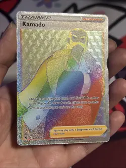 Kamado 205/189 Rainbow Rare Astral Radiance Pokemon Card - Image 5