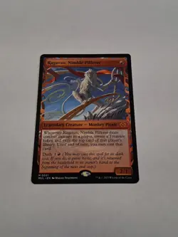 MTG Ragavan, Nimble Pilferer Multiverse Legends Showcase w/ Altered Sleeve - Image 1