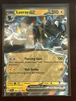 Luxray ex - 068/167 - Double Rare Pokemon SV06 Twilight Masquerade - Image 1
