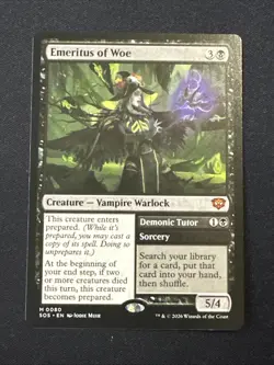 Magic: The Gathering - Emeritus of Woe (Mythic) Creature SOS 0324 Regular - Image 1
