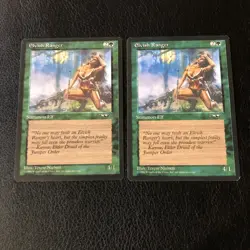 Elvish Ranger x2 Alliances Ex Condition See Pics - Image 1