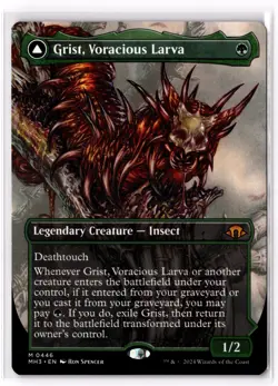 Grist, Voracious Larva (Borderless) 446 Modern Horizons 3 NM - Image 1