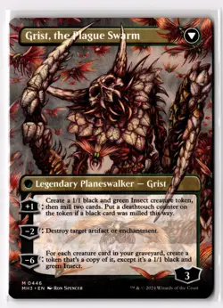 Grist, Voracious Larva (Borderless) 446 Modern Horizons 3 NM - Image 2