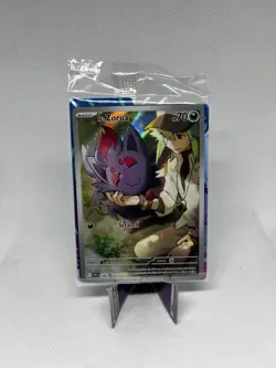 Pokemon Card - N's Zorua - 189 - Holo Promo - Scarlet & Violet promo - SEALED - Image 1