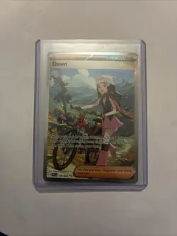Pokemon Dawn 129/094 Trainer Full Art Holo SIR Me02 Phantasmal Flames - Image 1