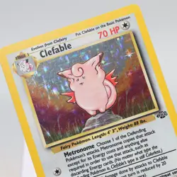 Pokemon TCG - Clefable 1/64 Jungle Holo Rare WOTC - EXC - Image 1