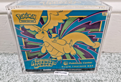 🔥POKEMON CENTER ETB🔥ASCENDED HEROES ELITE TRAINER BOX CENTRE + ACRYLIC CASE d - Image 1