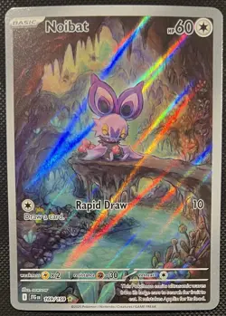 2025 Pokemon Noibat 169/159 Journey Together NM - Image 1
