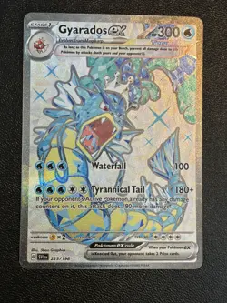 Gyarados EX 225/198 Scarlet & Violet Base NM Full Art Pokemon TCG - Image 1