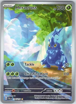 Heracross 194/193 Illustration Rare Paldea Evolved Pokemon NM - Image 1