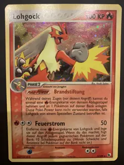 Pokemon TCG Karte EX Rubin & Saphir - Lohgock (RS 3) Holo Rare GER - Image 1