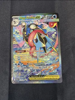 Mystery Grab Pokemon TCG Chaos Rising Mega Greninja ex SIR 116/086 (READ BELOW) - Image 1