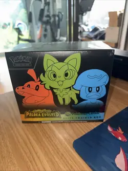 Paldea Evolved Pokemon Center Elite Trainer Box - Sealed - ETB - Pokemon TCG - Image 1