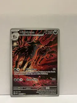 Pokemon TCG Mightyena - 243/217 Illustration Rare - English - Ascended Heroes NM - Image 1