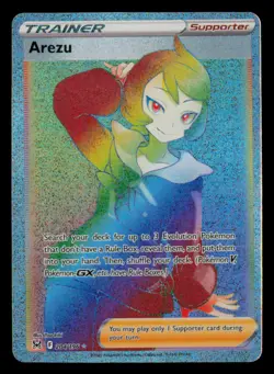 Arezu 204/196 Rainbow Rare Lost Origin Pokemon Near Mint - Image 1