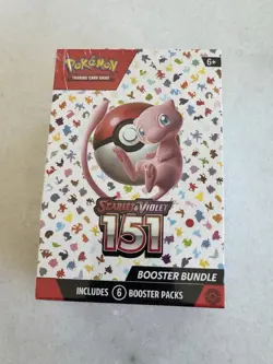 Pokemon TCG Scarlet & Violet—151 Booster Bundle Box 6 Packs English 2023 - Image 1