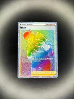 Iscan 207/196 Rainbow Rare Lost Origin Pokemon Near Mint - Image 1